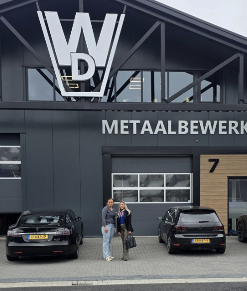 Klantbezoek van Natasha Singh-Palman in de Metaalbewerking, Twente
